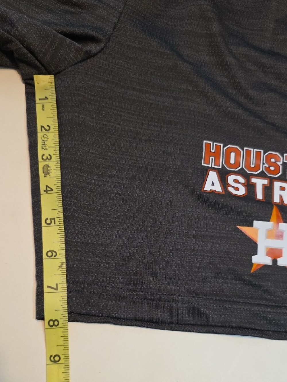 Houston Astros Mens Small Charcoal Heather Knit Pockets Lounge Shorts Baseball - Picture 8 of 9